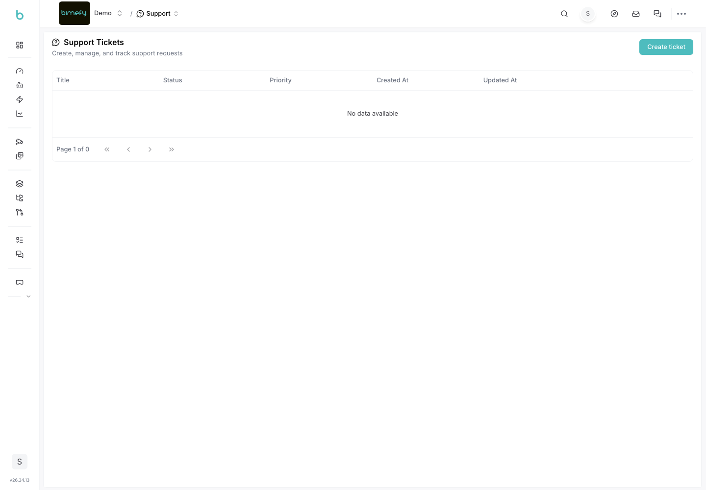 Support ticket workflow